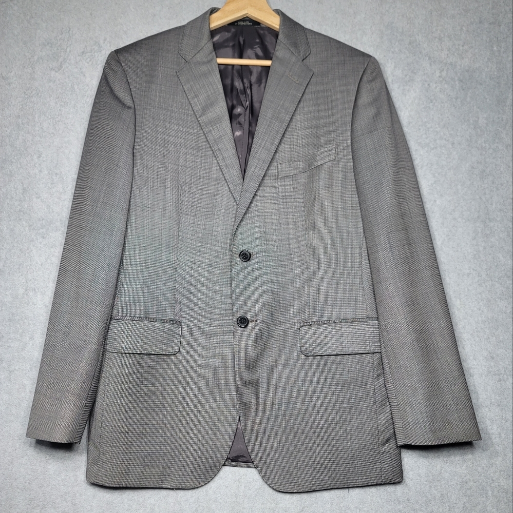 Ermenegildo Zenga Cloth Men's Sport Coat Jacket Blazer 100% Wool Size 40R